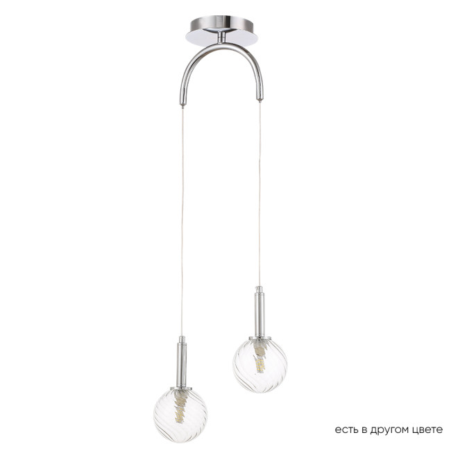 Подвесной светильник Crystal Lux LUXURY SP2 CHROME Подвесной светильник Crystal Lux LUXURY SP2 CHROME