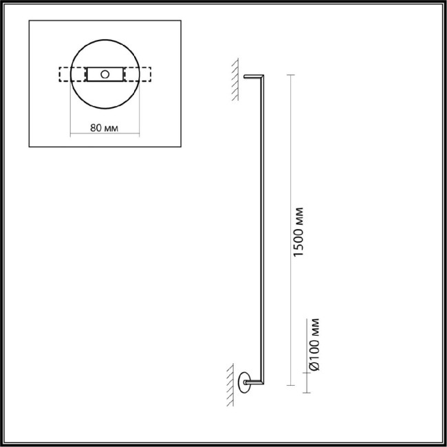 Настенный светильник Odeon Light Teo 7022/18WL Настенный светильник Odeon Light Teo 7022/18WL