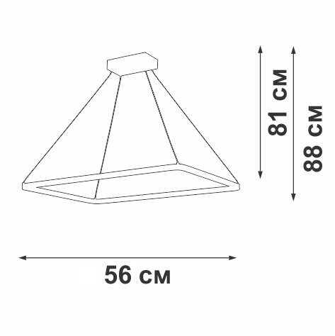 Подвесной светильник Vitaluce V2507DT-1/1S Подвесной светильник Vitaluce V2507DT-1/1S