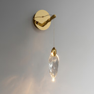 Настенный светильник MT9176-1W titanium gold