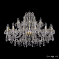 Подвесная люстра Bohemia Ivele Crystal 1403/16+8/360 G Подвесная люстра Bohemia Ivele Crystal 1403/16+8/360 G