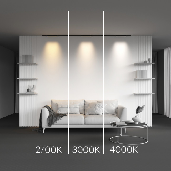 Трековый магнитный светильник Maytoni Basis TR192-1-8W2.7K-B Трековый магнитный светильник Maytoni Basis TR192-1-8W2.7K-B