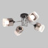 Потолочная люстра IMEX MD.2184-4-S-BK+CH Потолочная люстра IMEX MD.2184-4-S-BK+CH