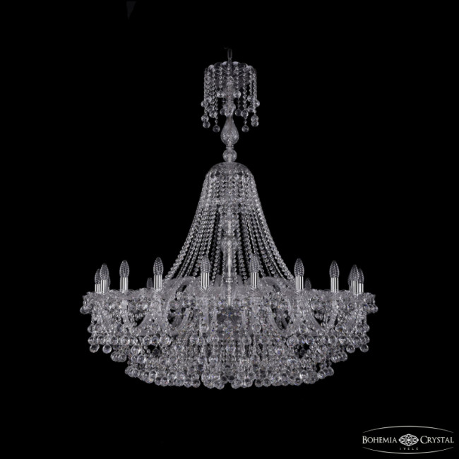 Подвесная люстра Bohemia Ivele Crystal 1409/20/400/XL-133 Ni