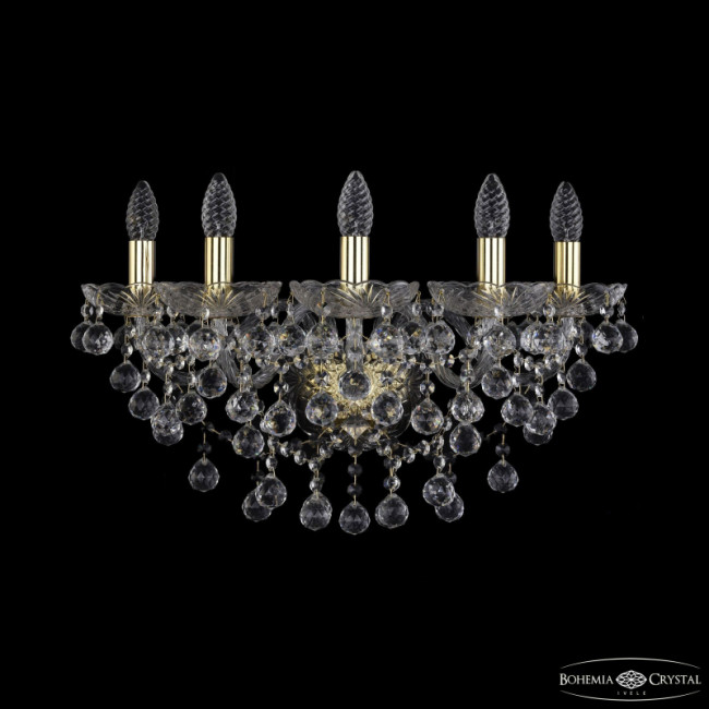 Бра Bohemia Ivele Crystal 1409B/5/195/XL G Бра Bohemia Ivele Crystal 1409B/5/195/XL G