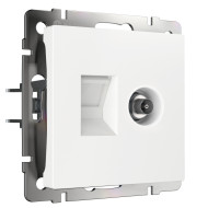 Розетка ТВ+Ethernet Werkel 4690389174414 W1181301