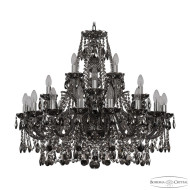 Подвесная люстра Bohemia Ivele Crystal 1411/16+4+4/300 Ni M731