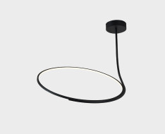 Подвесная люстра Italline IT013-6025 black 3000K