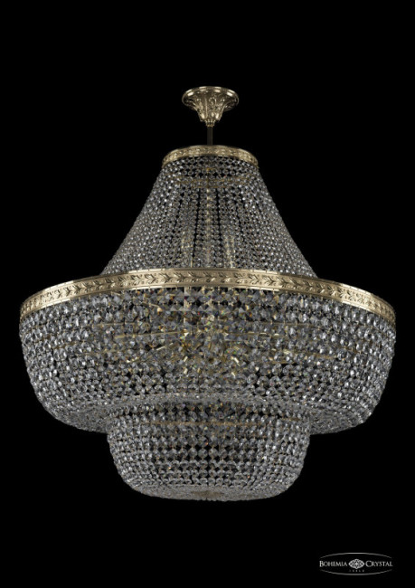 Люстра на штанге Bohemia Ivele Crystal 19101/H1/90IV G Люстра на штанге Bohemia Ivele Crystal 19101/H1/90IV G
