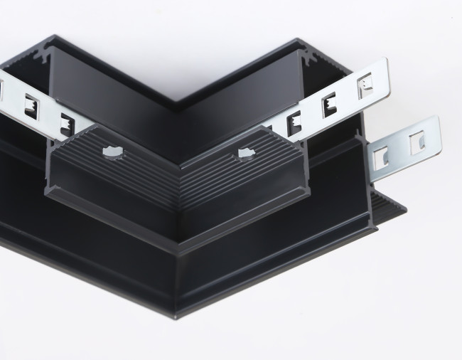 Коннектор угловой для шинопровода Ambrella Light Track System GL3354