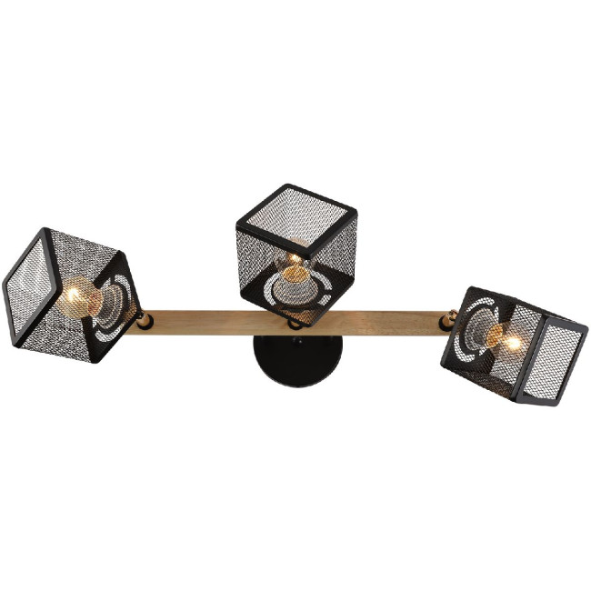 Спот Reluce 01591-3.3-03B BK+FGD+WOOD Спот Reluce 01591-3.3-03B BK+FGD+WOOD