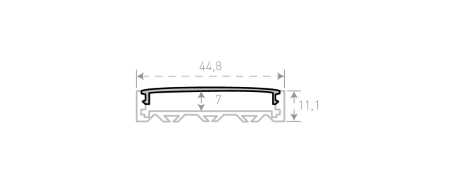 Профиль алюминиевый SWG SF-4411 001137 Профиль алюминиевый SWG SF-4411 001137