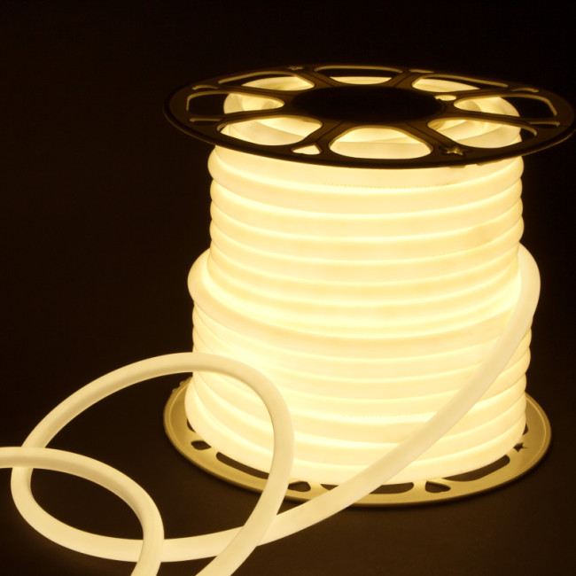 Светодиодный гибкий неон Elektrostandard 220V 9,6W 144Led 2835 IP67 круглый дневной белый, 50 м 4690389167461 Светодиодный гибкий неон Elektrostandard 220V 9,6W 144Led 2835 IP67 круглый дневной белый, 50 м 4690389167461