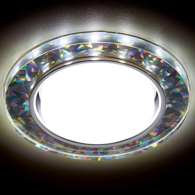 Встраиваемый светильник Ambrella Light GX53 LED G248 W/CH Встраиваемый светильник Ambrella Light GX53 LED G248 W/CH