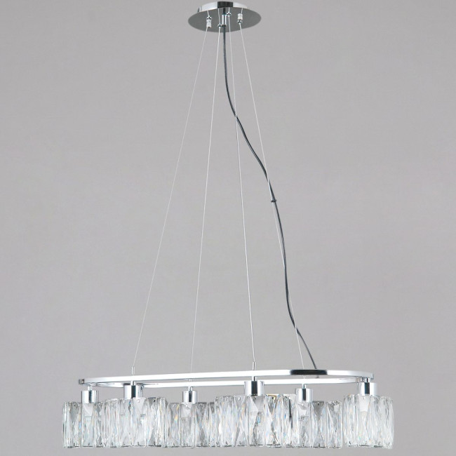 Подвесная люстра Illumico IL0834-6PSQ-26 CR DS
