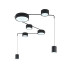 Потолочный светильник Indigo Modulo 14028/7С Black V000160L