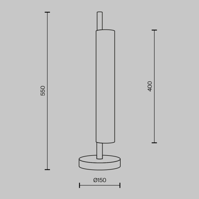 Настольная лампа Maytoni Loom MOD258TL-L8BS3K Настольная лампа Maytoni Loom MOD258TL-L8BS3K