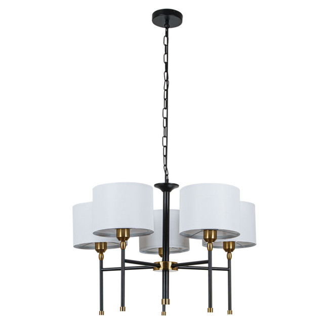 Подвесная люстра Arte Lamp Jamie A4090LM-5BK Подвесная люстра Arte Lamp Jamie A4090LM-5BK