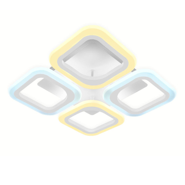 Потолочная светодиодная люстра Ambrella Light Acrylica Original FA4371 Потолочная светодиодная люстра Ambrella Light Acrylica Original FA4371