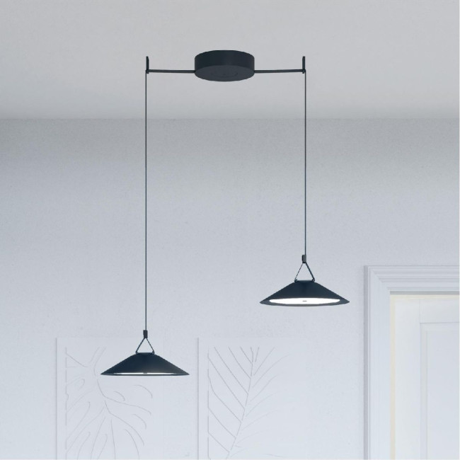 Трековый однофазный светильник Denkirs Belty Flow DK5565-BK Трековый однофазный светильник Denkirs Belty Flow DK5565-BK