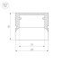 Профиль-держатель Arlight WPH-FLOOR22-2000 ANOD 023291 Профиль-держатель Arlight WPH-FLOOR22-2000 ANOD 023291