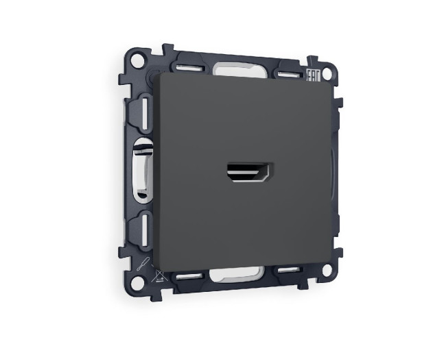 Комплект механизма розетки HDMI 2.0 40V/500mA 2.0GHz 5-18Gbit/s Ambrella Volt Alfa MA914010 Комплект механизма розетки HDMI 2.0 40V/500mA 2.0GHz 5-18Gbit/s Ambrella Volt Alfa MA914010