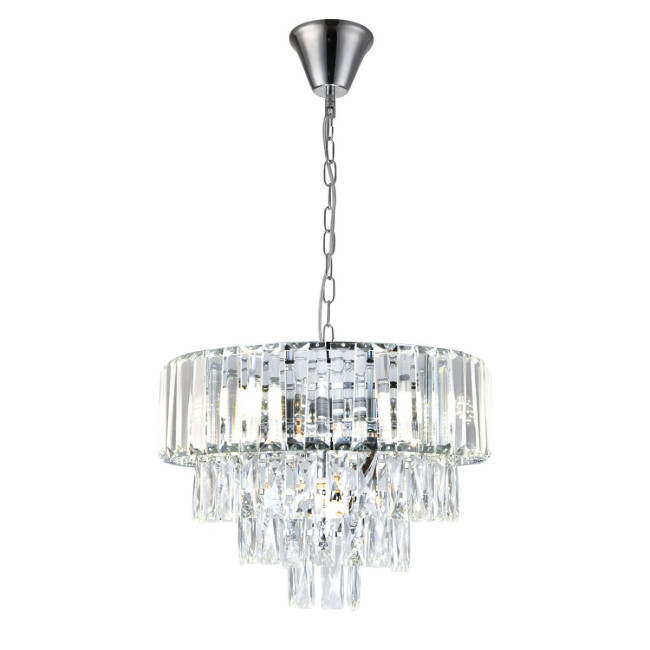 Подвесной светильник Escada Etherea 140010/5P Chrome ES0000019 Подвесной светильник Escada Etherea 140010/5P Chrome ES0000019