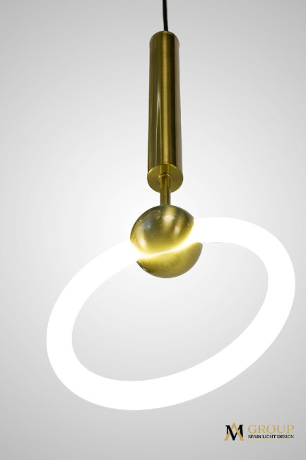 Подвесной светильник AM Group AM453 D200 GOLD Подвесной светильник AM Group AM453 D200 GOLD