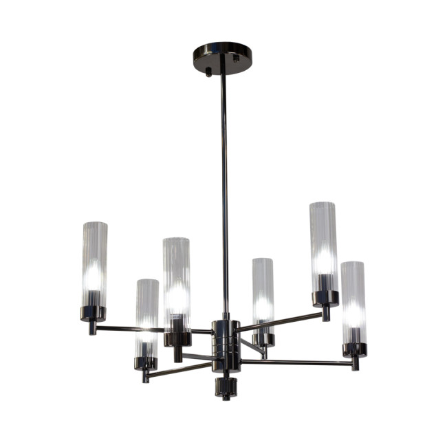 Люстра на штанге AM Group INDIGO SP6 PEARL BLACK Люстра на штанге AM Group INDIGO SP6 PEARL BLACK