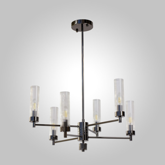 Люстра на штанге AM Group INDIGO SP6 PEARL BLACK Люстра на штанге AM Group INDIGO SP6 PEARL BLACK