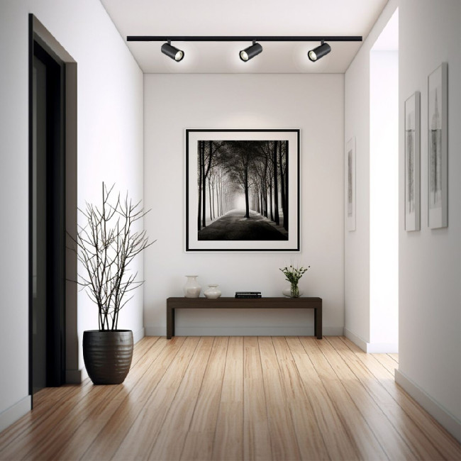 Трековый однофазный светильник Escada 20002TRA/01LED SBK Трековый однофазный светильник Escada 20002TRA/01LED SBK