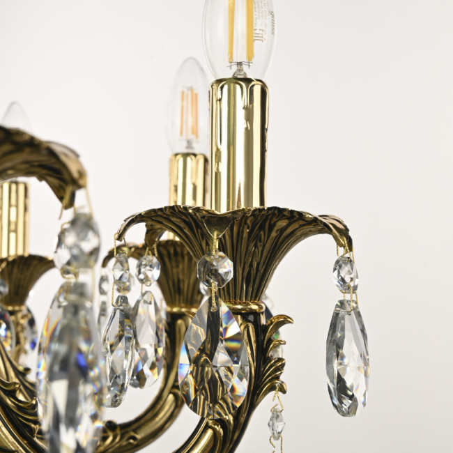 Подвесная люстра Bohemia Ivele Crystal AL79101/10/250 B GB