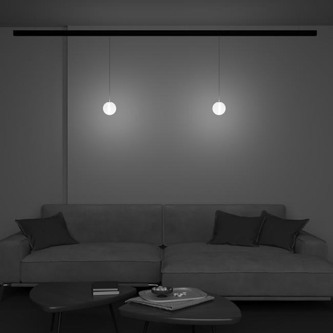 Трековый подвесной светильник Maytoni Luna TR039-2-5W4K