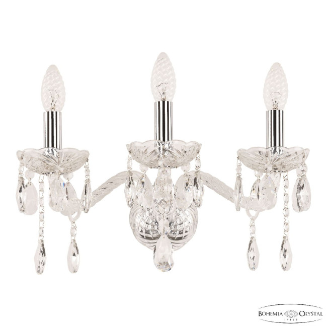Бра Bohemia Ivele Crystal 107B/3/165 Ni Бра Bohemia Ivele Crystal 107B/3/165 Ni
