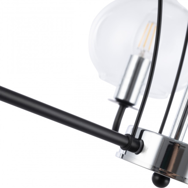 Люстра на штанге Arte Milano Napoli 321007/3 BK.CR