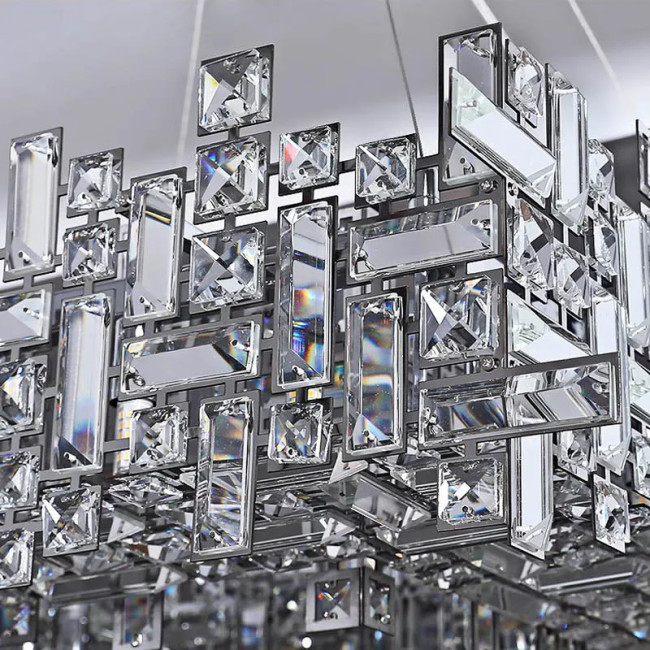 Люстра P7838-W80 chrome Люстра P7838-W80 chrome