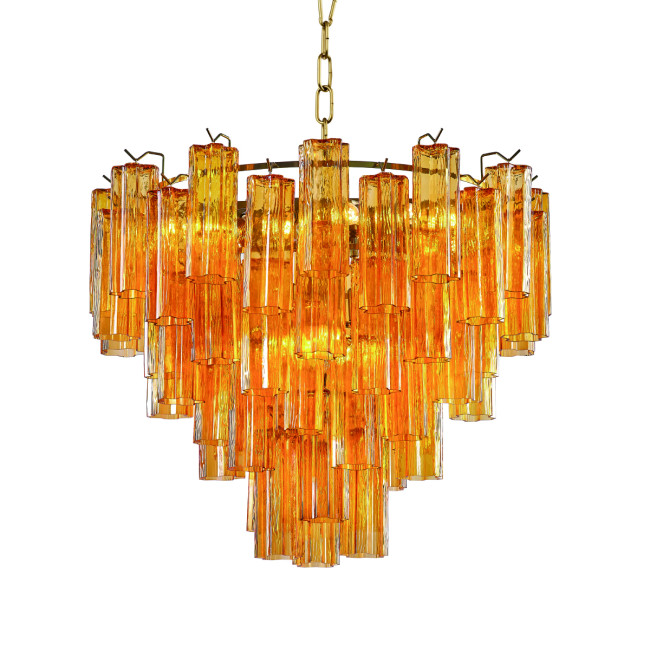Подвесная люстра Delight Collection OWD2093-D75 gold/amber Подвесная люстра Delight Collection OWD2093-D75 gold/amber