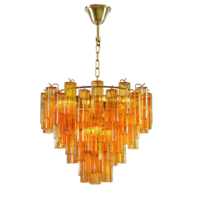 Подвесная люстра Delight Collection OWD2093-D75 gold/amber Подвесная люстра Delight Collection OWD2093-D75 gold/amber