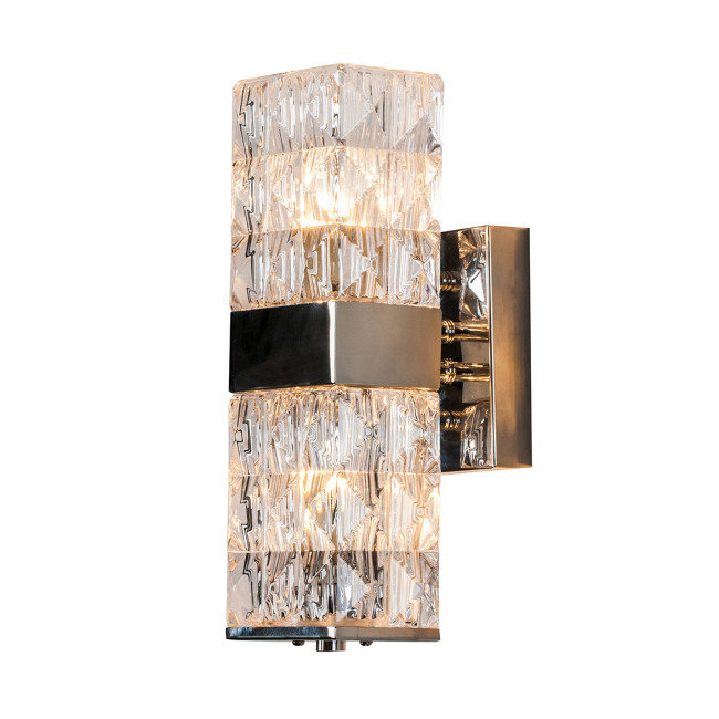 Настенный светильник Delight Collection 9101 BRWL7034-2 chrome Настенный светильник Delight Collection 9101 BRWL7034-2 chrome