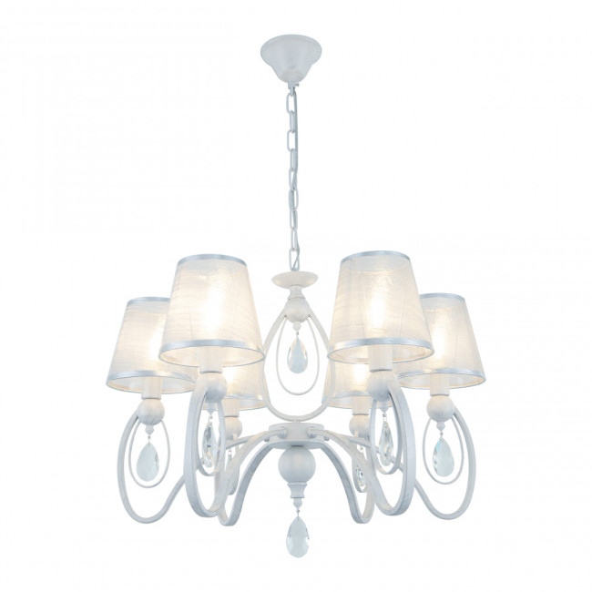 Подвесная люстра Arte Milano 347203/6 WT+SL Подвесная люстра Arte Milano 347203/6 WT+SL