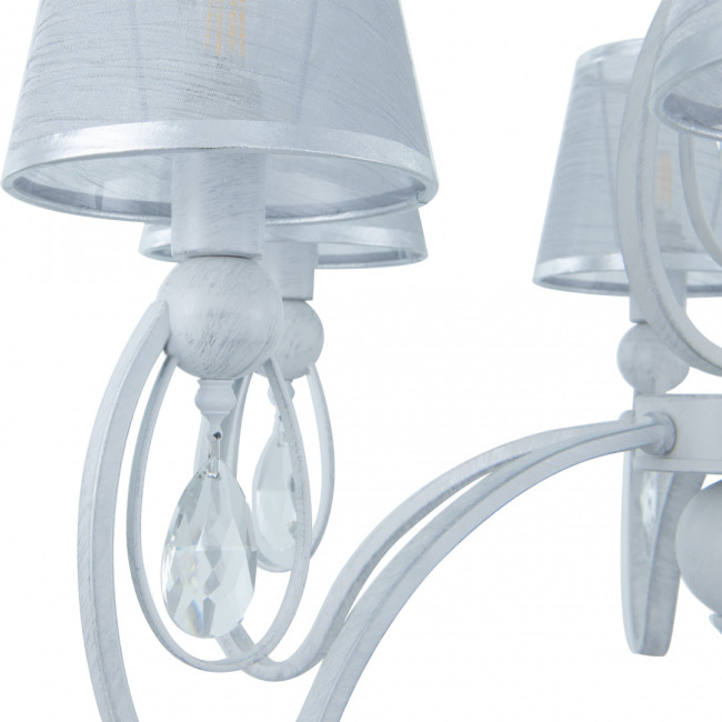 Подвесная люстра Arte Milano 347203/6 WT+SL Подвесная люстра Arte Milano 347203/6 WT+SL