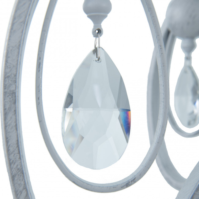 Подвесная люстра Arte Milano 347203/6 WT+SL Подвесная люстра Arte Milano 347203/6 WT+SL