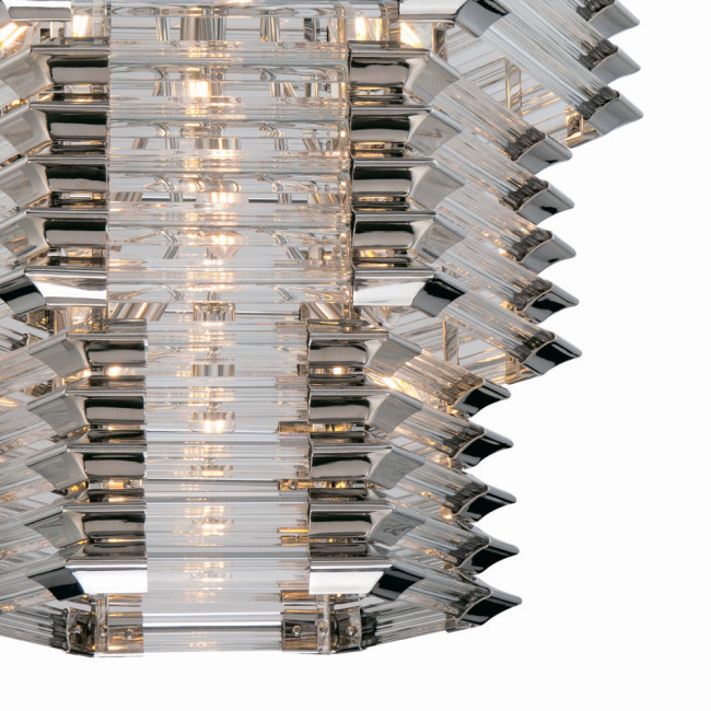 Подвесная люстра Delight Collection Wren KG0970P-12 nickel