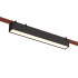 Трековый однофазный светильник Denkirs Belty linear DK5674-BK