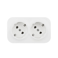 Розеточный блок двойной с/з Legrand Quteo 782233 Розеточный блок двойной с/з Legrand Quteo 782233