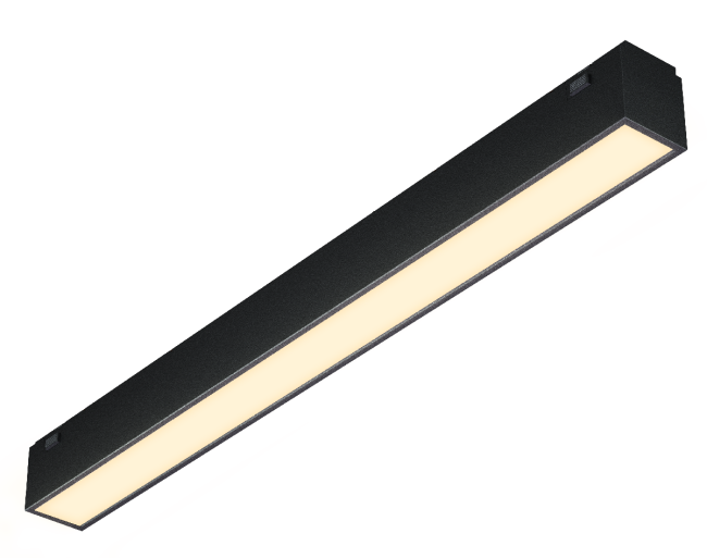 Трековый магнитный светильник iLedex Vision 4825-038-L293-12W-110DG-3000K-BK