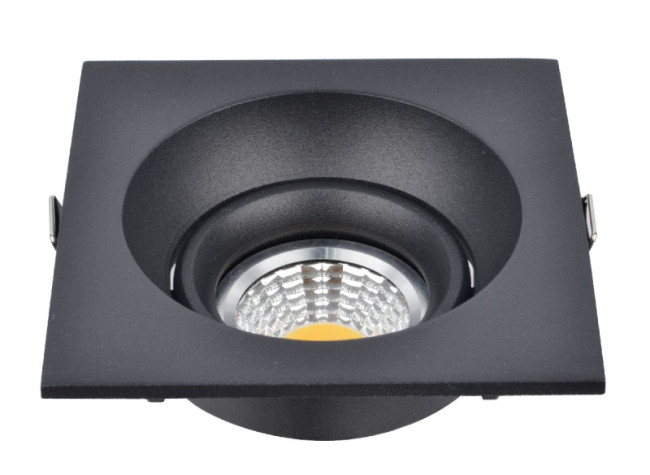 Встраиваемый светильник Elvan ST-4014SQ-G5.3-Bk