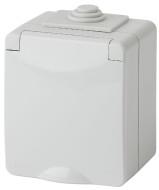 Розетка 2P+E со шторками и 2xUSB Эра 11-2602-03 Б0035990