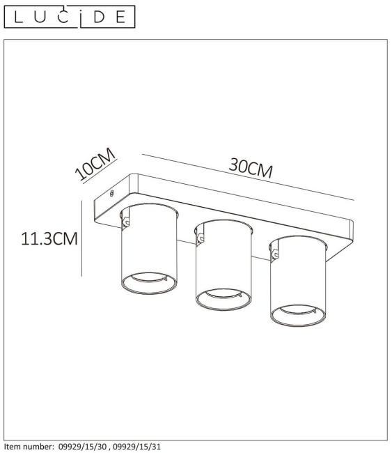 Спот Lucide NIGEL 09929/15/31 Спот Lucide NIGEL 09929/15/31
