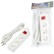 Удлинитель бытовой Uniel Ultra S-CU3-2B WHITE UL-00009994